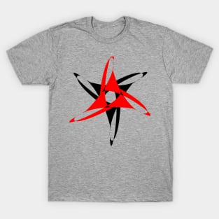 Red and Black Windmill T-Shirt